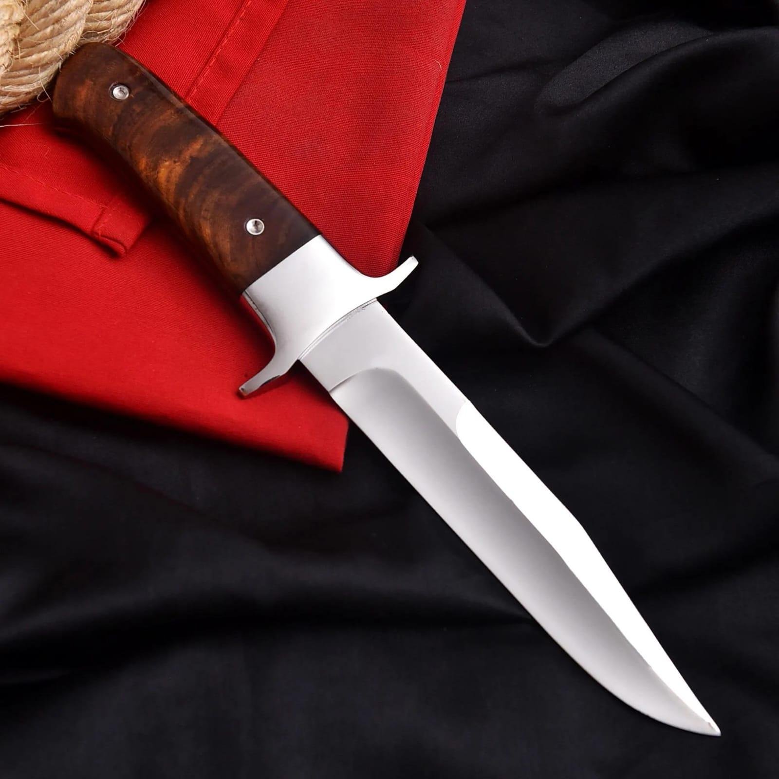 12-Inch Handmade D2 Steel Loveless Hunting Knife